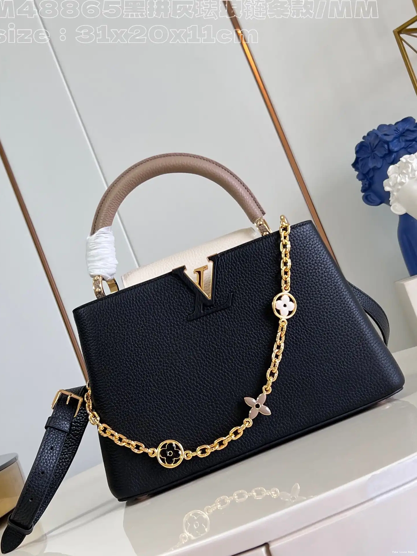 CAPUCINES LOUIS VUITTON BB-31.5*20*11CM 0512